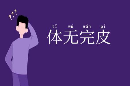 体无完皮