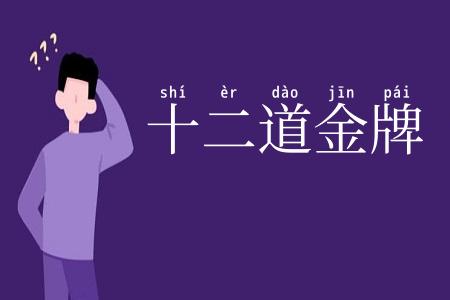 十二道金牌