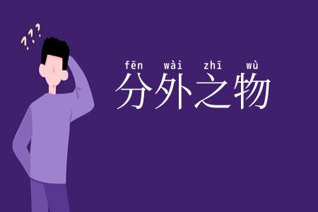 分外之物