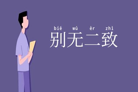 别无二致