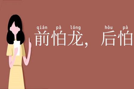 前怕龙，后怕虎