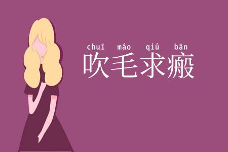 吹毛求瘢