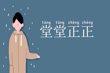 堂堂正正
