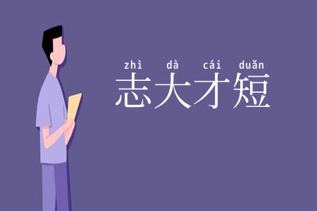 志大才短