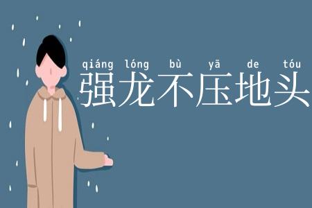 强龙不压地头蛇