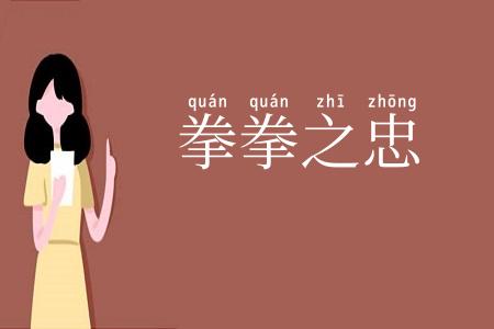 拳拳之忠