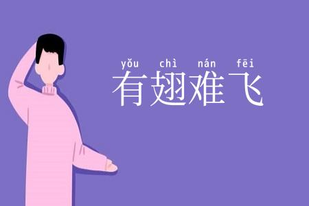 有翅难飞