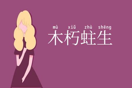 木朽蛀生