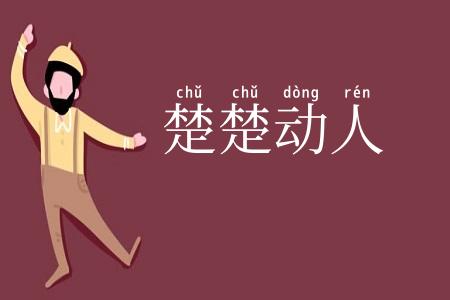 楚楚动人
