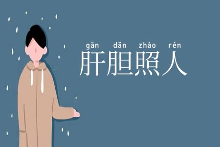 肝胆照人