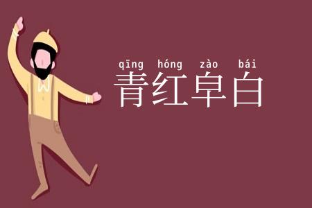 青红皁白