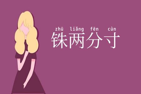 铢两分寸