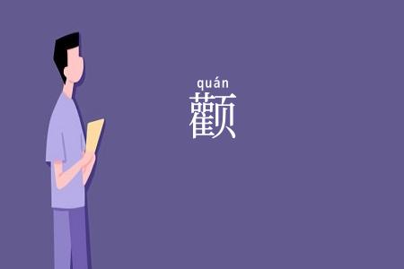 颧