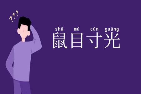 鼠目寸光